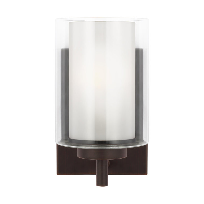 Elmwood Park One Light Wall / Bath Sconce from Generation Lighting , No, Bronze