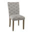 Feldman Velvet Upholstered Parsons Chair-37210766