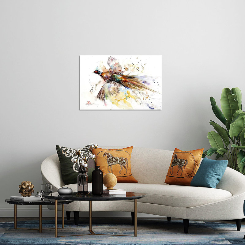 «Colorful Pheasant» par Dean Crouser - impression non encadrée