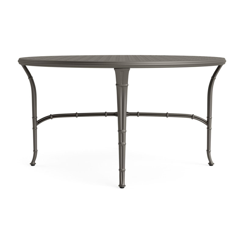 Calcutta Outdoor Round Dining Table, Mica