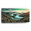 «Lush Greenery, Tropical Paradise» par Rey Klimt, art mural en verre acrylique-301271000