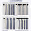 Rideaux semi-transparents avec passe-tringle Chris-1360460709-1374396651