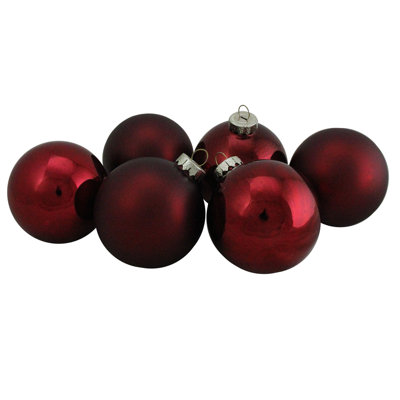 Ornement de Noël boule de verre