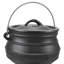 Living And Home Cast Iron Stock Pot-123282935