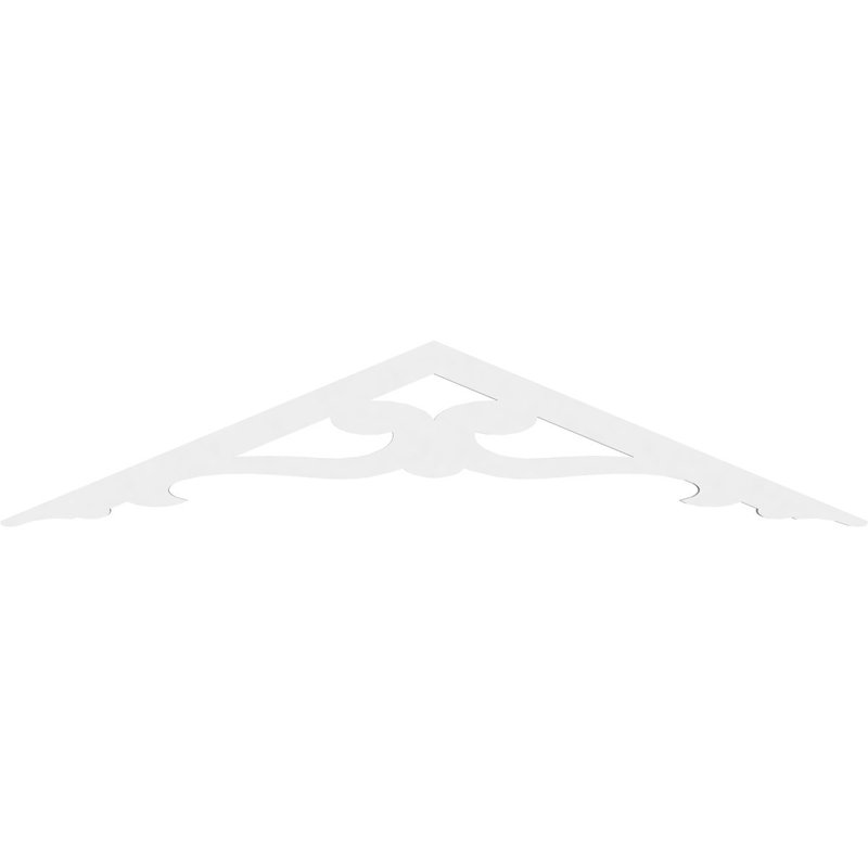 Fronton en uréthane Brontes Signature, brun clair apprêté, H 12,5 po x l 60 po, 5/12