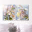 Floral Haze Set High-Gloss Frameless Acrylic Glass Wall Art Floral & Botanical Print by Oliver Gal, Ready to Hang, 16 x 20-46712488-46712493