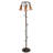 Emmit 58'' Brown Candelabra Floor Lamp