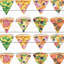 « pizza flavors », reproduction d’art sur bois blanc-20836881