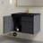St. Tropez 30" Wall-Mounted Bathroom Vanity In Black Oak With Black Sink Top-1250362557-1250362552-1250362554