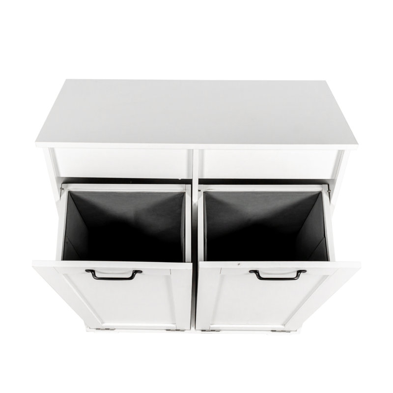 Laundry Cabinet with 2 Removable Inner Bags