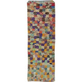 One-of-a-Kind Runner 2'5" X 7'2" Hand Knotted Area Rug