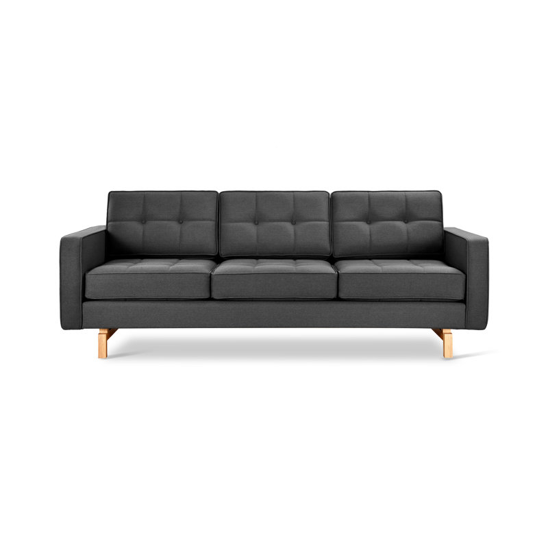 Jane 2 Sofa, Parliament Stone Performance Twill, Ash Natural