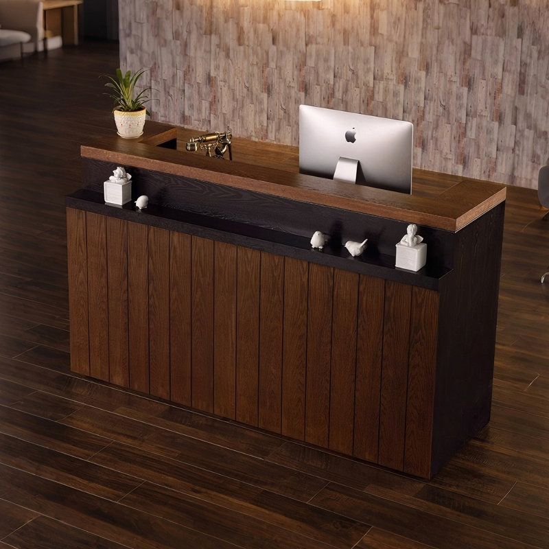 Simple and Modern Rectangular Checkout Counter