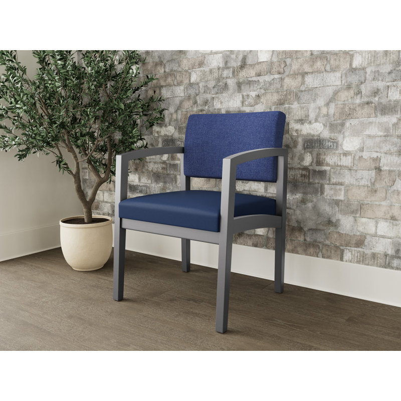 Chaise en bois Lenox, Étain, Archétype amiral / encre de Modène