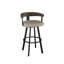 Tabouret de bar et de comptoir pivotant avec dossier en bois Drees-510143252-499896971-510143255