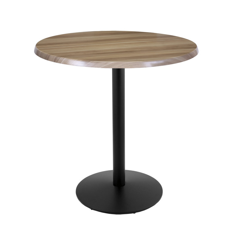 Table de bar d'intérieur / d'extérieur Dicule, Naturel, L 36 po x l 36 po