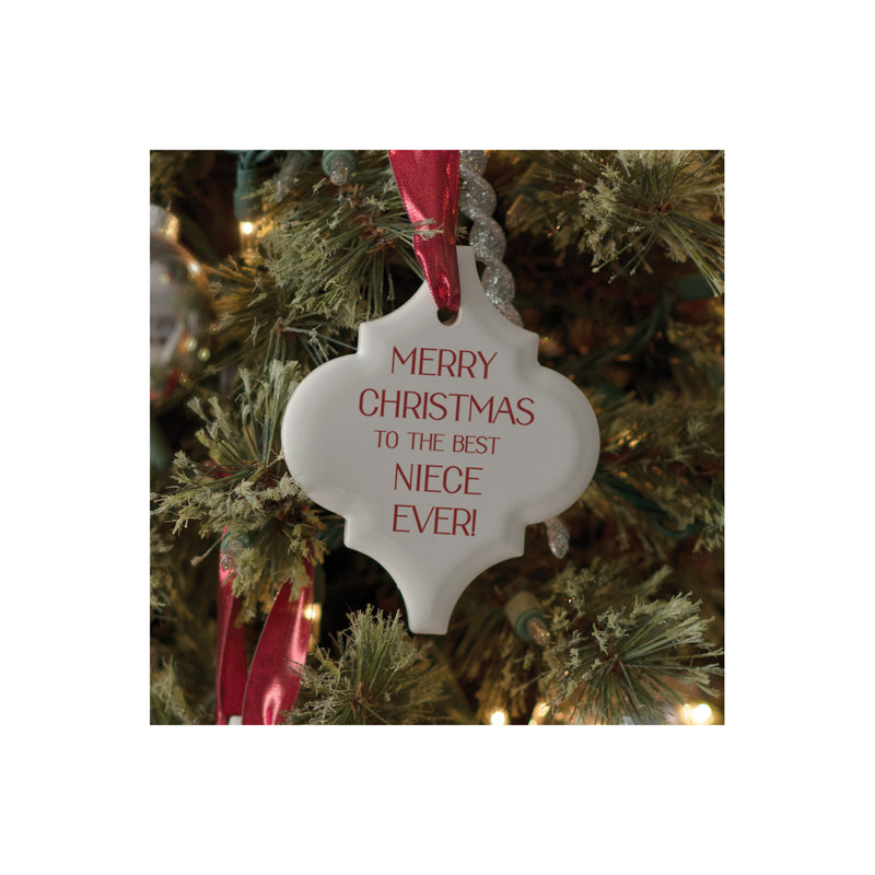 ORNEMENT-JOYEUX NOEL / MEILLEUR NIECE