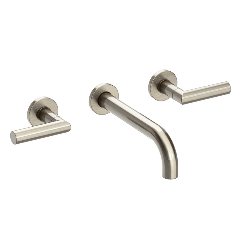 Pavani Wall Mount Bathroom Faucet, Antique Nickel