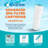 Hurricane 2 Pack Filter Cartridge Replacement for Unicel: C-4970, Pleatco PCAL75