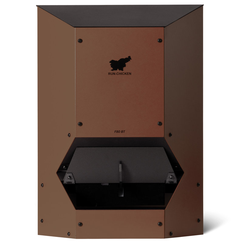 Feeder F80 (Brown) - Automatic Chicken Feeder