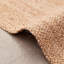 Tapis tressé en jute beige foncé naturel tissé à la main 5 pi x 8 pi Deeanna-93842265