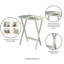 Ensemble de tables-plateaux Shore Birds