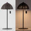 Lampe de table à DEL intégrée et d'extérieur à intensité variable de 12,75 po Tilly