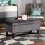 90.2cm Wide Velvet Rectangle Solid Colour Standard Ottoman with Storage-1692684697