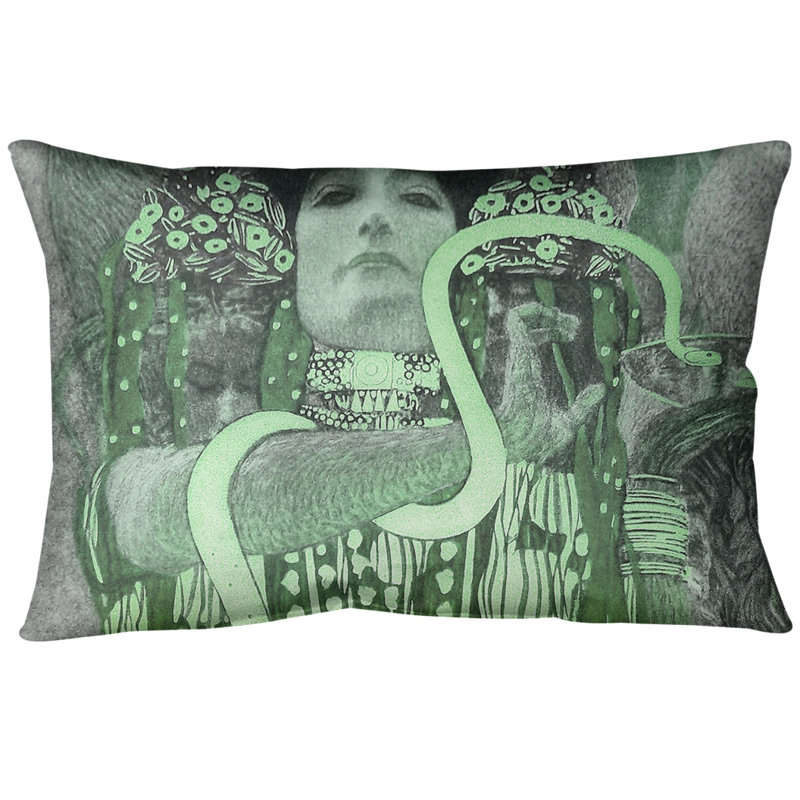 Coussin lombaire hygeia, Vert, Polyester sergé