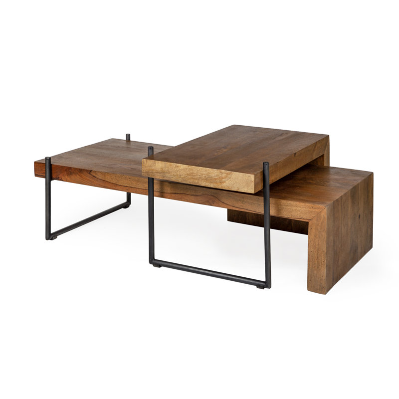 Easterwood Solid Wood Nesting Coffee Table