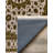 Kenzah Collection Digital Print Cotton-Polyester Green Floral Rug-584334433
