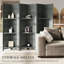 6 Panel 67" Tall Wood Privacy Screen Room Divider With 3 Shelves And Folding Storage For Bedroom-129485153