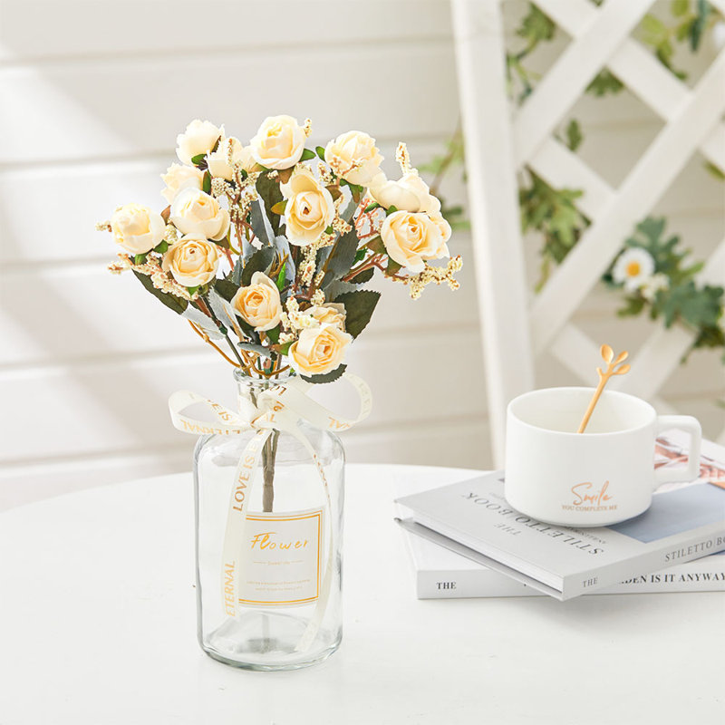 Rose Arrangement, White
