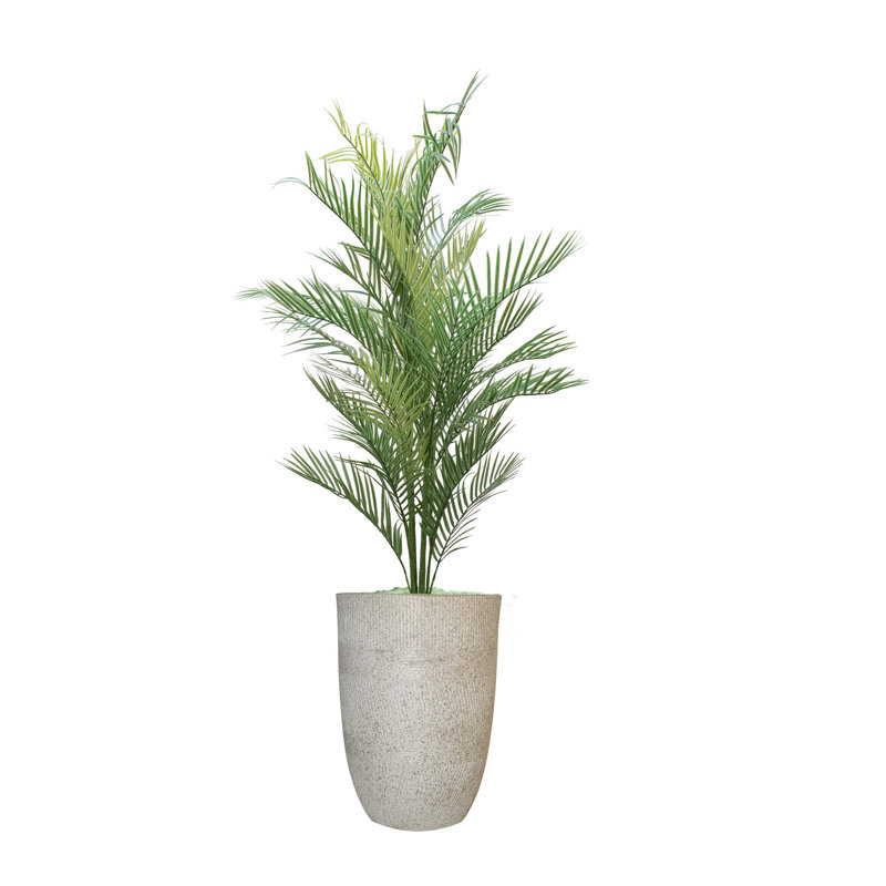 Palmier fluorescent haut de 48 po (lueur dans le noir) avec pot de fleurs Panama