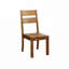 Ensemble de chaises de salle à manger avec dossier échelle, 4 pieds en bois