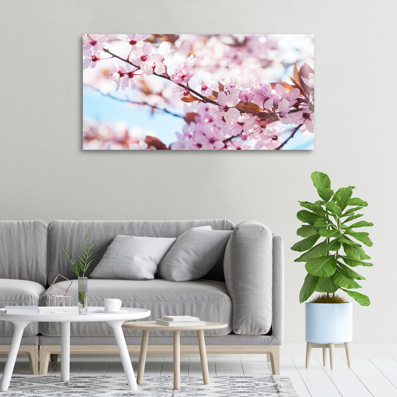 Cherry Blossoms - Print, Canvas, 50cm H x 100cm W x 2cm D