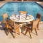 Cleon Outdoor Round Dining Table