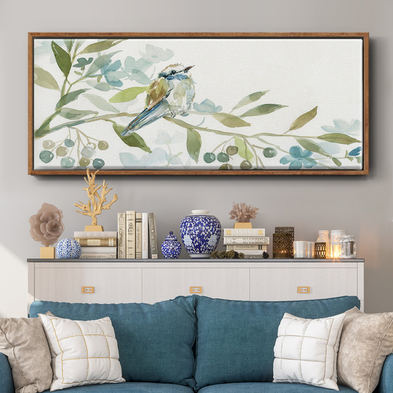 Début du printemps I - toile encadrée
