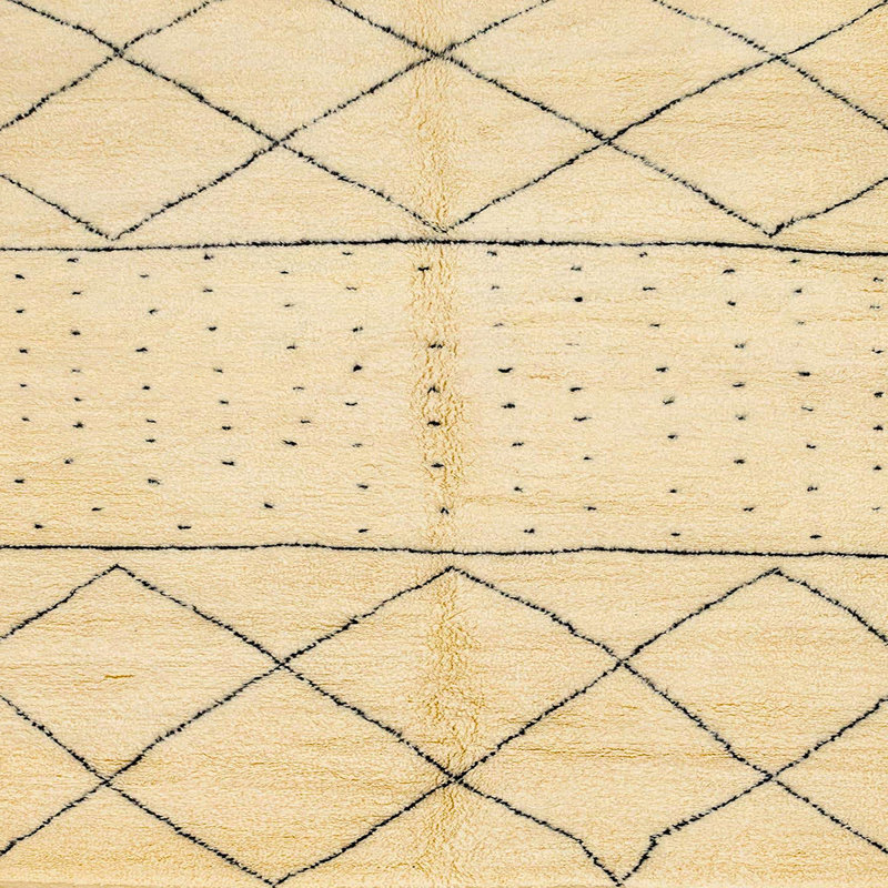 Abstract Indoor Rug, Square 4'