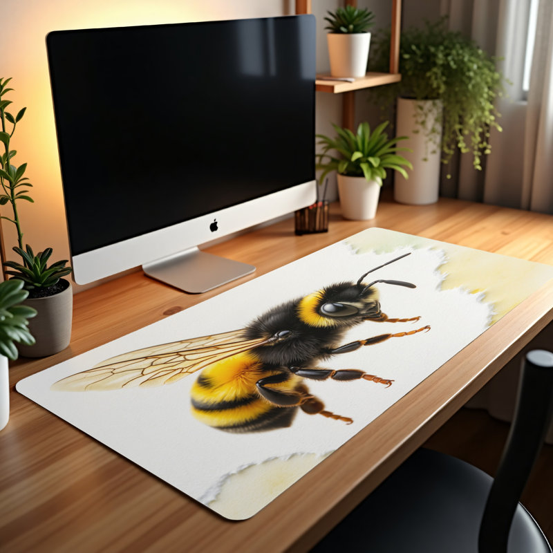 Polyester Desk Pad, 23.6x13.8