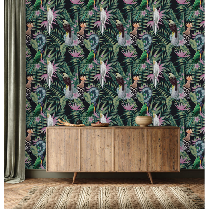 Ephrata Floral Tile, 18.75" W x 25" L, Vinyl