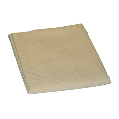 Nappe Benninger en polyester de qualité supérieure, résistant aux taches et au froissement, facile d'entretien, 60 x 84 po, ivoire