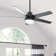 52" Aerodyne 5 - Blade Smart Standard Ceiling Fan with Lights and Remote