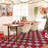 Christmas Eve Foldable Carpet - 2x3ft Thin Low Pile Accent Rug-410216684