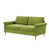 100 % polyester vert est en rupture de stock