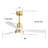 48 Inch Modern Ceiling Fan With Lights 3 Wood Fan Blade Noiseless Reversible Motor Remote Control-1076788442-1076788445