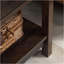End Table With Drawer, Side Table With Top And Bottom Shelf For Small Spaces, Dark Brown