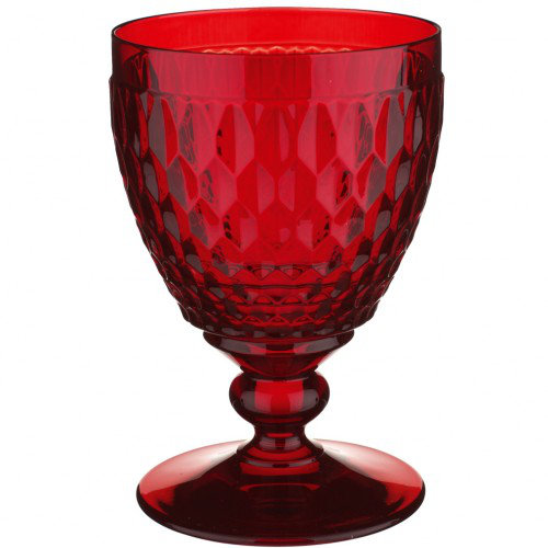 Villeroy & Boch Boston Crystal Red Wine Goblet, 6.75 oz, Red, 11 oz.