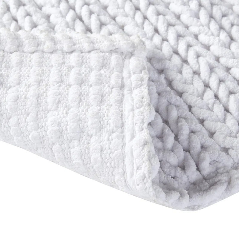 Tapis 100% coton chenille