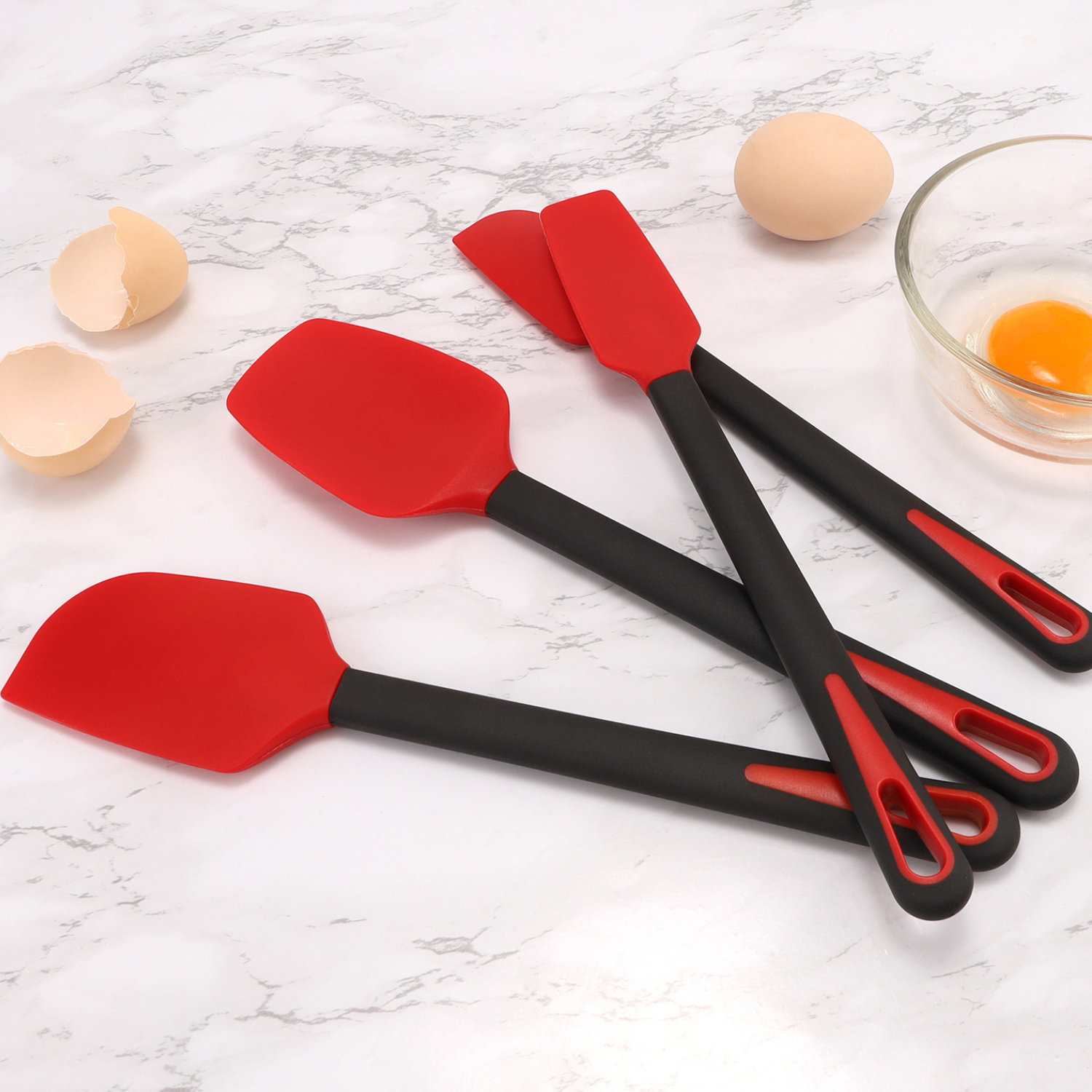 4-Piece Silicone Spatula Set